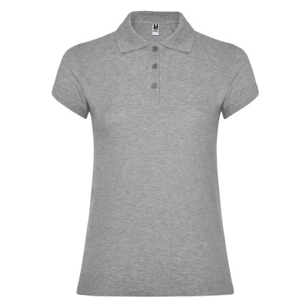 Поло жіноче Star woman 200, TM Roly (heather grey)