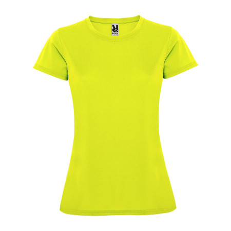 Футболка Montecarlo Woman 150, TM Roly (fluor yellow)