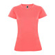 Футболка Montecarlo Woman 150, TM Roly (fluor coral)