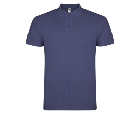 Поло Star 200, TM Roly (denim blue)