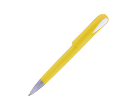 Ручка кулькова, пластикова Split, ТМ Totobi (жовтий)