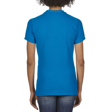 Поло жіноче Premium Cotton 223, TM Gildan (sapphire) Поло жіноче Premium Cotton 223, TM Gildan (sapphire)