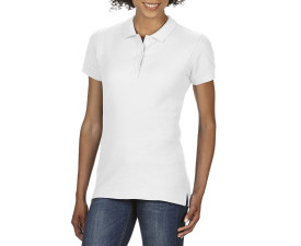 Поло жіноче Premium Cotton 223, TM Gildan (white)