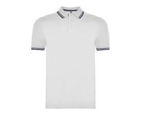 Поло Montreal 230 (white/navy blue)