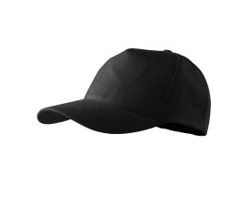 Кепка 5P, ТМ Malfini (black) Кепка 5P, ТМ Malfini (black)