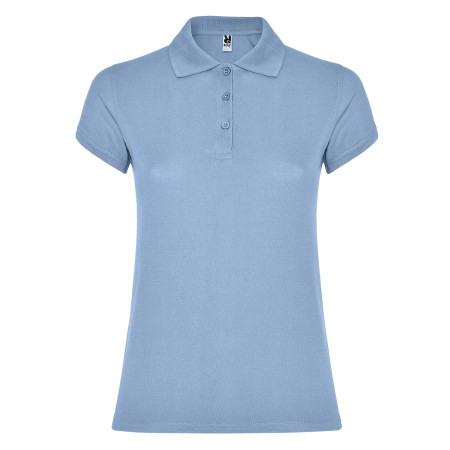 Поло жіноче Star woman 200, TM Roly (sky blue)
