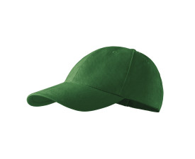 Кепка 6P, ТМ Malfini (bottle green) Кепка 6P, ТМ Malfini (bottle green)