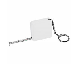 Рулетка-брелок Meter, 1м ТМ Discover (білий)