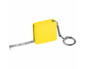 Рулетка-брелок Meter, 1м ТМ Discover (жовтий)