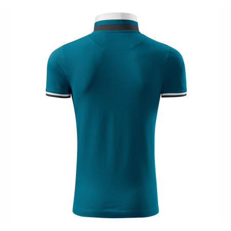 Поло Collar Up 215, TM Malfini (petrol blue)