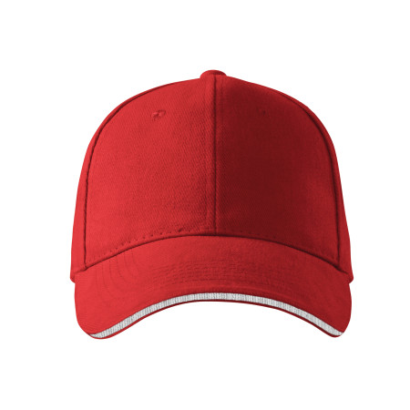 Кепка 6P-Sandwich, ТМ Malfini (red)