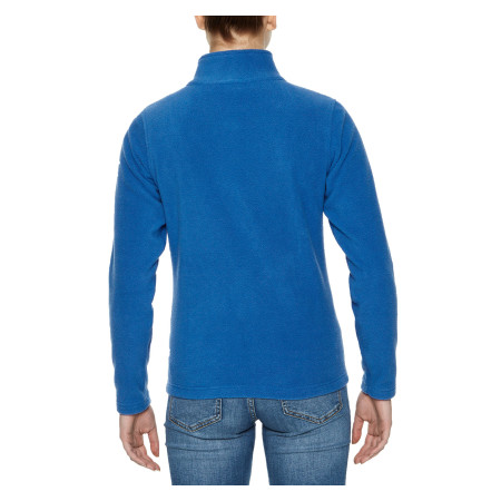 Реглан з мікрофлісу на блискавці жіночий Hammer 280, TM Gildan (royal)