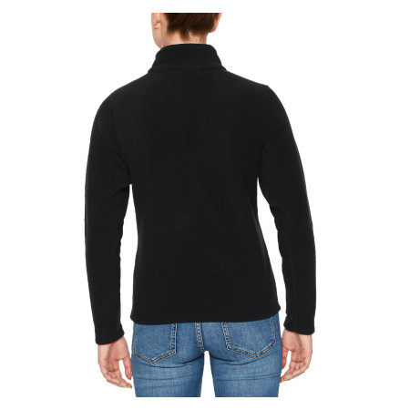 Реглан з мікрофлісу на блискавці жіночий Hammer 280, TM Gildan (black)