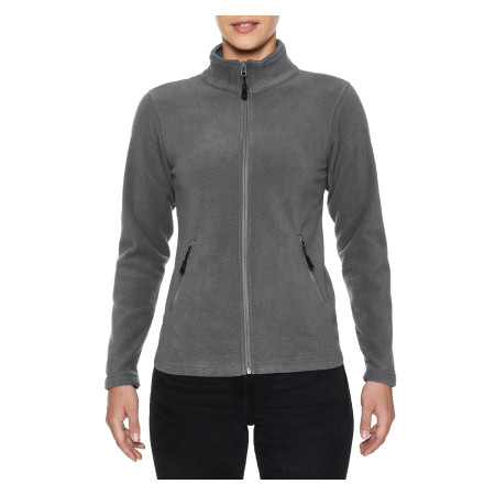 Реглан з мікрофлісу на блискавці жіночий Hammer 280, TM Gildan (charcoal) Реглан з мікрофлісу на блискавці жіночий Hammer 280, TM Gildan (charcoal)