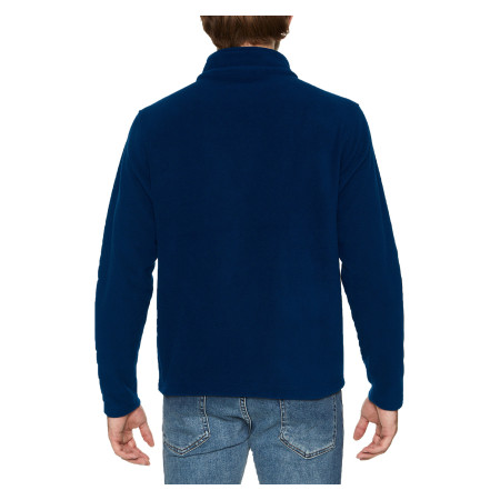 Реглан з мікрофлісу на блискавці Hammer 280, TM Gildan (navy)