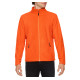 Реглан з мікрофлісу на блискавці Hammer 280, TM Gildan (orange)