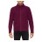 Реглан з мікрофлісу на блискавці Hammer 280, TM Gildan (maroon)