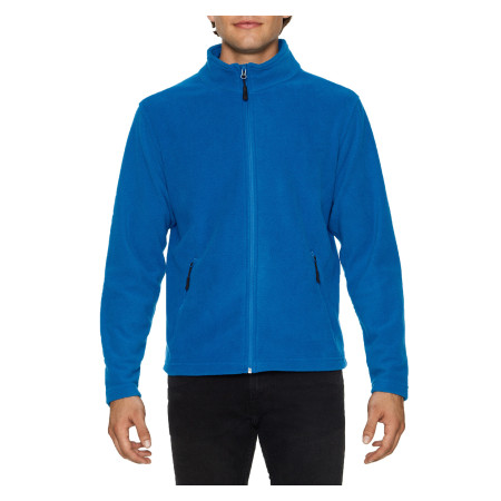 Реглан з мікрофлісу на блискавці Hammer 280, TM Gildan (royal)