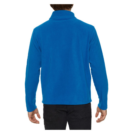 Реглан з мікрофлісу на блискавці Hammer 280, TM Gildan (royal)