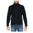 Реглан з мікрофлісу на блискавці Hammer 280, TM Gildan (black)