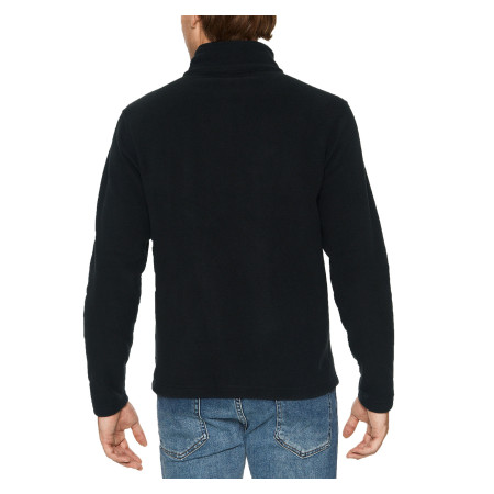 Реглан з мікрофлісу на блискавці Hammer 280, TM Gildan (black)