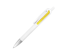 Ручка кулькова, пластикова Vienna, ТМ Totobi (жовтий)