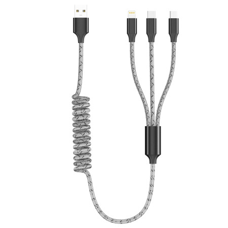 Провід 3-в-1 Rio, TM TEG (чорний)