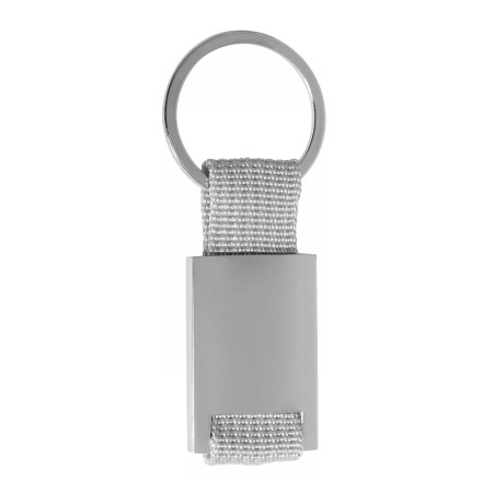 Брелок для ключів Ribbon, TM Discover (сірий)