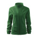 Реглан флісовий на блискавці Jacket 280 woman (bottle green)