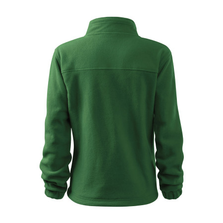 Реглан флісовий на блискавці Jacket 280 woman (bottle green)