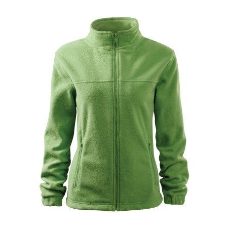 Реглан флісовий на блискавці Jacket 280 woman (grass green)