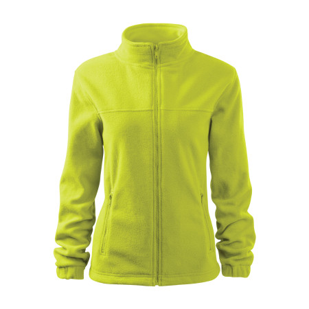 Реглан флісовий на блискавці Jacket 280 woman (lime punch)