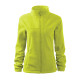 Реглан флісовий на блискавці Jacket 280 woman (lime punch)