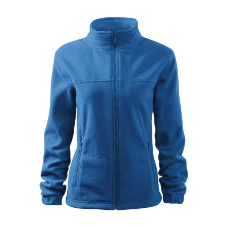 Реглан флісовий на блискавці Jacket 280 woman (azure blue)