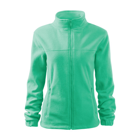 Реглан флісовий на блискавці Jacket 280 woman (mint)