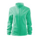 Реглан флісовий на блискавці Jacket 280 woman (mint)