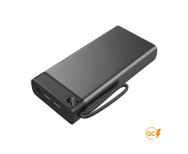 Універсальний зарядний пристрій METEOR 20000 mAh, TM TEG (чорний)