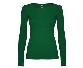 Футболка з довгим рукавом Extreme Woman (bottle green)