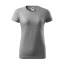 Футболка жіноча BASIC 160 (dark grey melange)