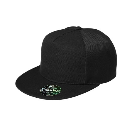 Кепка Rap 5P, ТМ Malfini (black)