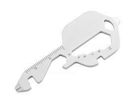 Брелок багатофункціональний Key, TM Discover (срібний)