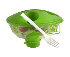 Ланч-бокс 1 л пластиковий з виделкою і контейнером 50 мл Voyager