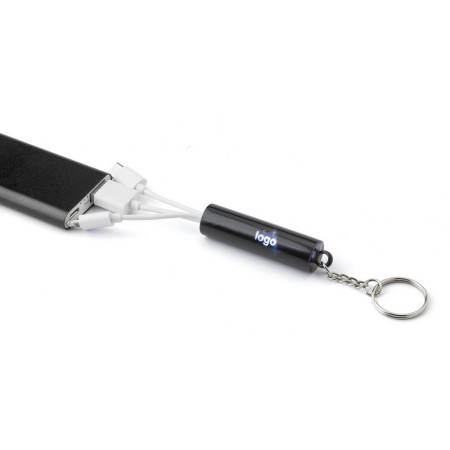 Брелок-кабель зарядний Voyager (чорний)