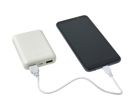 Повербанк 10000 mAh Voyager, світлодіодний індикатор (білий)