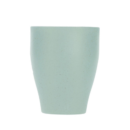 Екокружка 300 мл з ложкою Voyager бамбукова (світло-зелений)